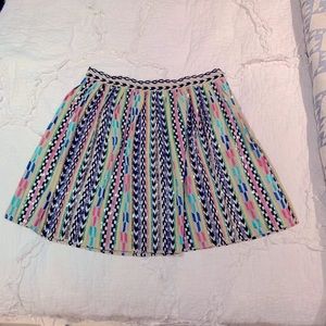 Parker Beaded and Embroidered Skirt